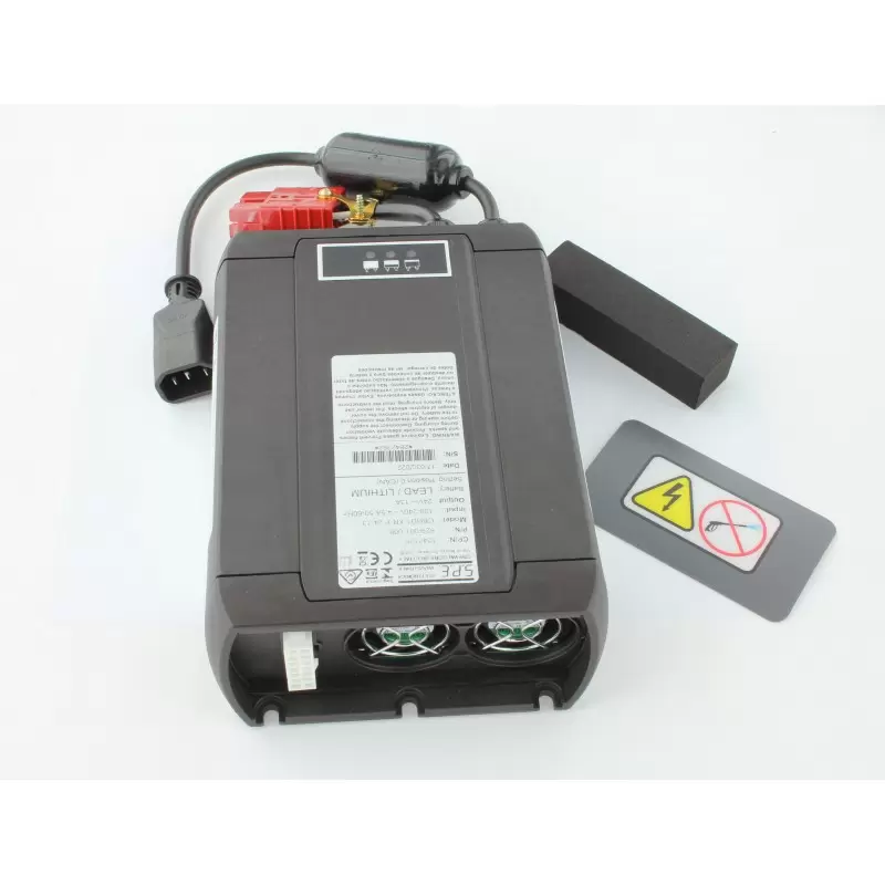 CHARGEUR DE BATTERIE 24V POUR AUTOLAVEUSE TENNANT T300