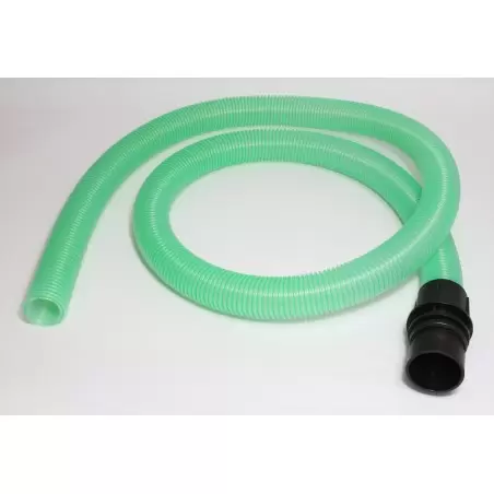 FLEXIBLE ASPIRATION 2M DIAM 36MM TRANSPARENT VERT