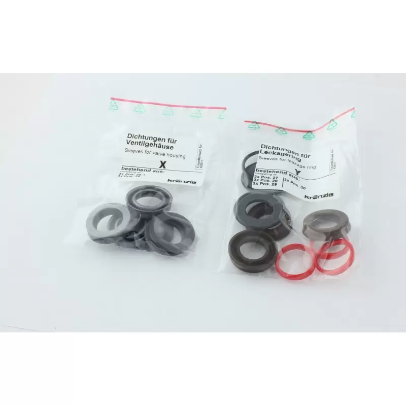 KIT DE REPARATION MANCHETTE 15MM APG POUR NETTOYEUR HAUTE PRESSION KRANZLE K195 TST