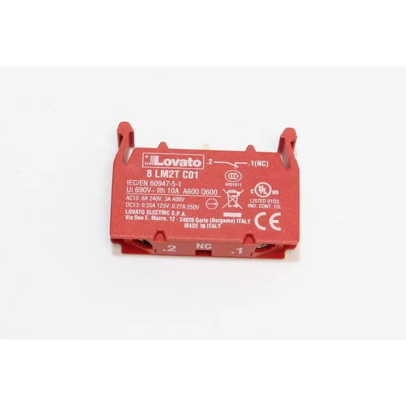 BLOQUE CONTACT POUR ARRET URGENCE IPC CT40/60/100