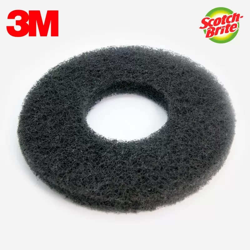 DISQUE NOIR MONOBROSSE / AUTOLAVEUSE 505MM SCOTCH-BRITE 3M (X5)