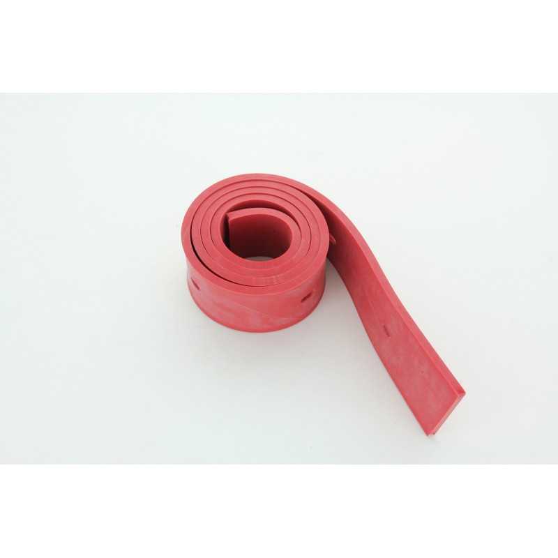 LAMELLE SUCEUR ARRIERE LINATEX ROUGE POUR AUTOLAVEUSE TENNANT T7 / 7100 (TETE 800MM)